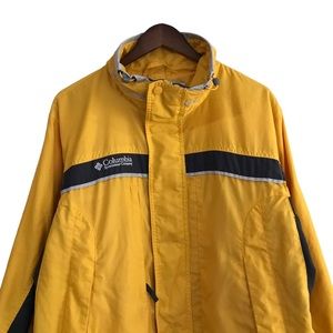 Vintage Columbia Core Yellow Black Winter Jacket